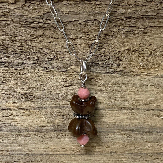 vintage ballerina pendant
