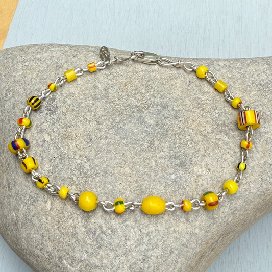 yellow jacket bracelet