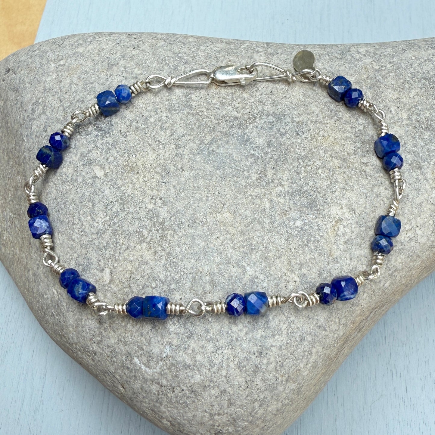 lapis doubles bracelet