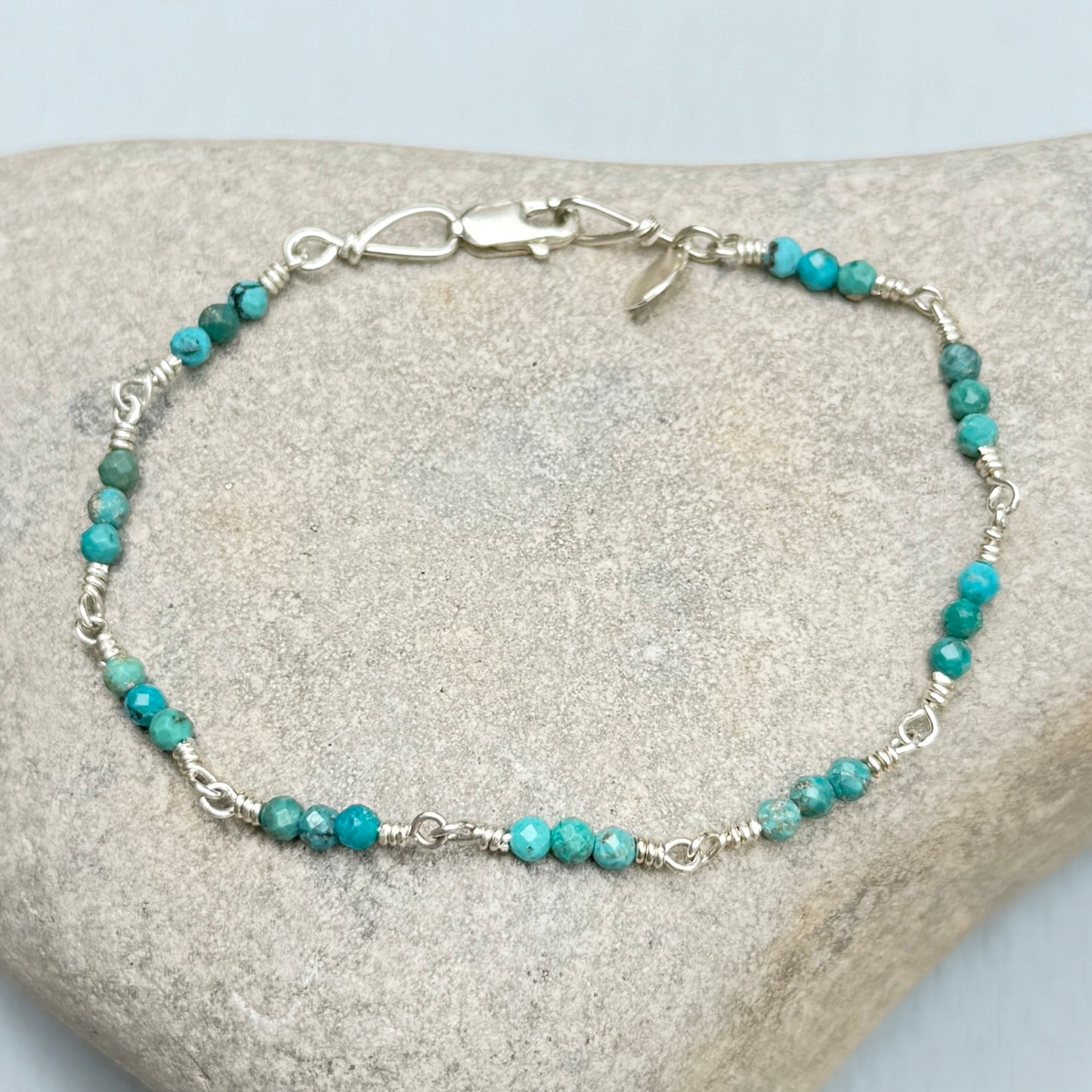 turquoise trio bracelet