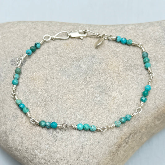 turquoise trio bracelet
