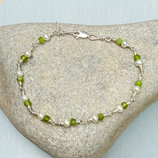 a trip to the Irish hill side bracelet