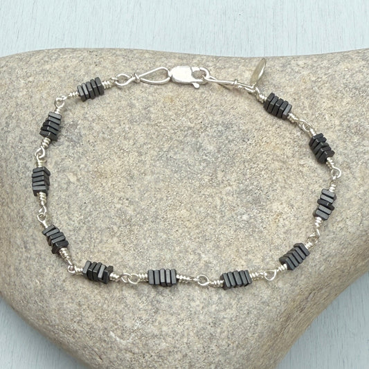 hematite clusters bracelet