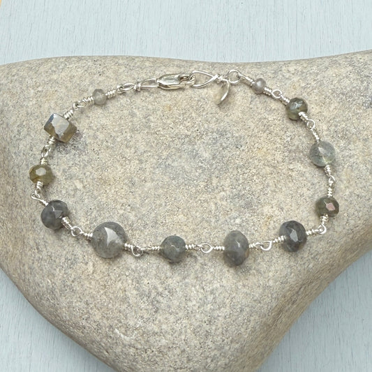 labradorite sampler bracelet