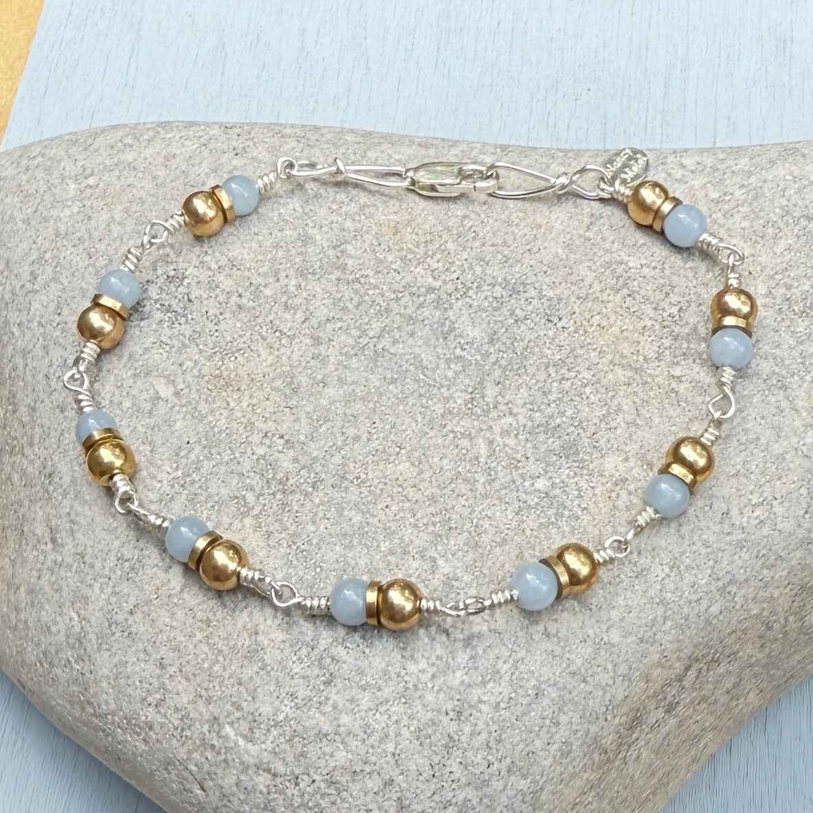 angelite connections bracelet