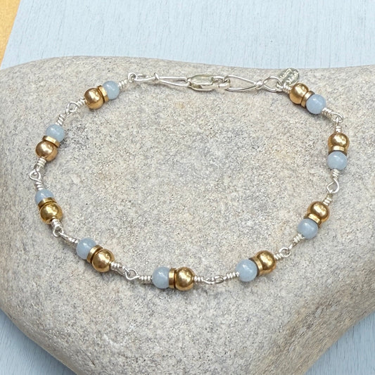 angelite connections bracelet