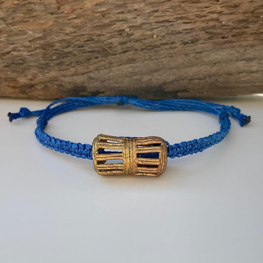 african bird cage bracelet