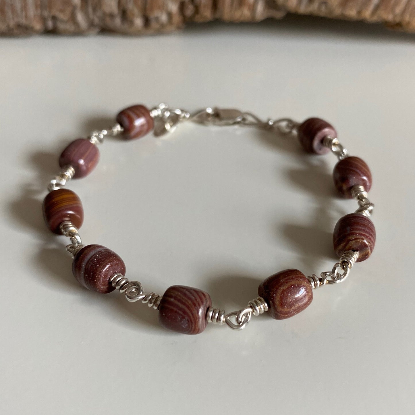 cylinders from earth bracelet