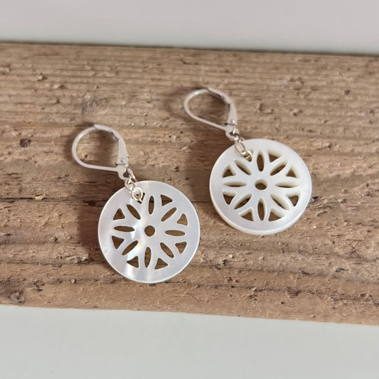 mandala earrings