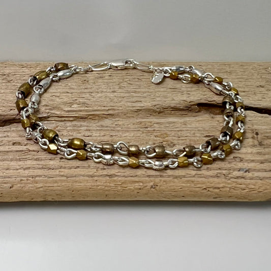 double hodge podge bracelet