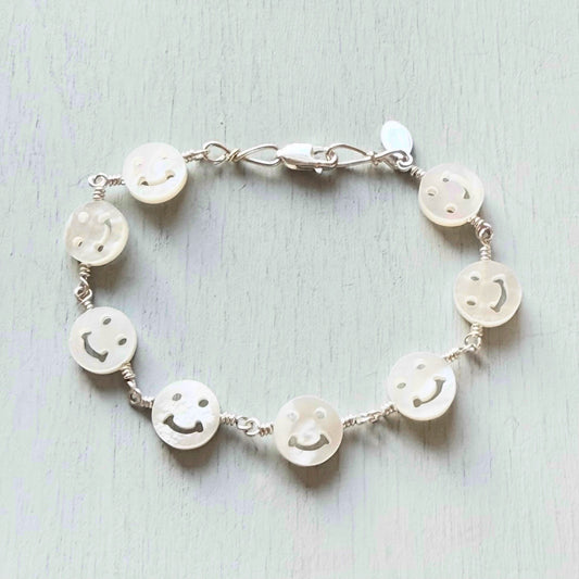 smiley happy people bracelet