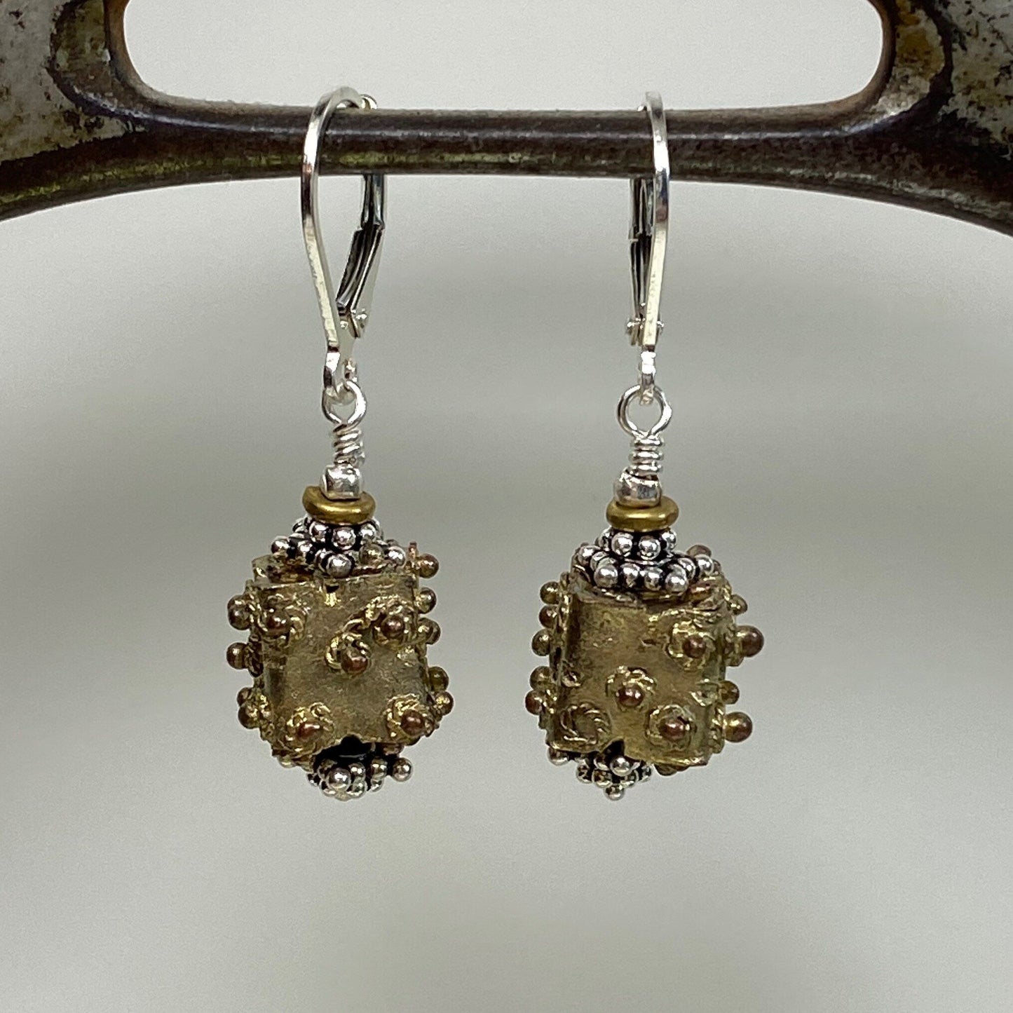 rare square earrings