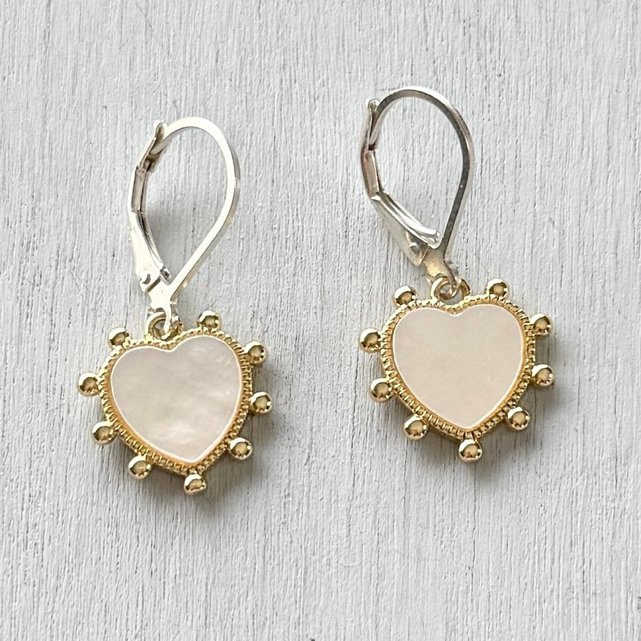 you hold my heart earrings