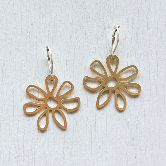 flower power earrings