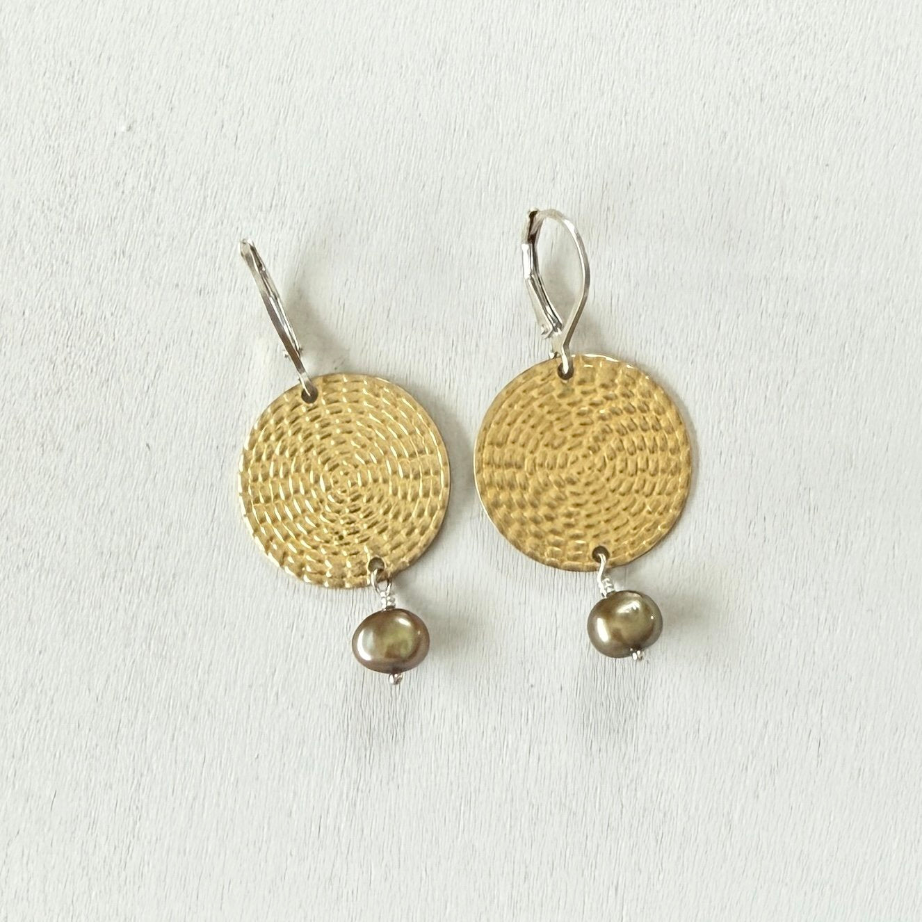 basket weave earrings