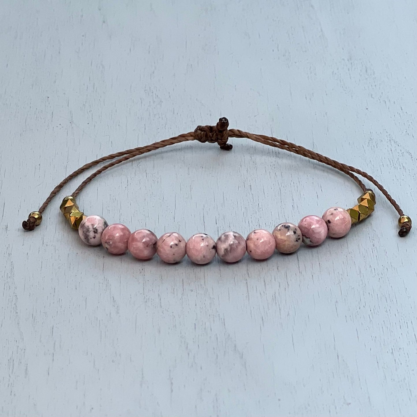chrysoprase road bracelet
