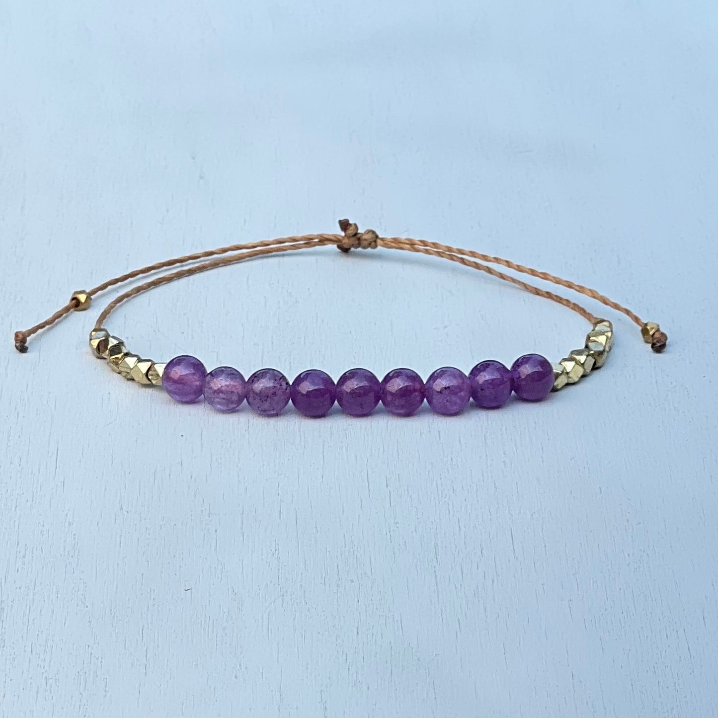 amethyst road bracelet
