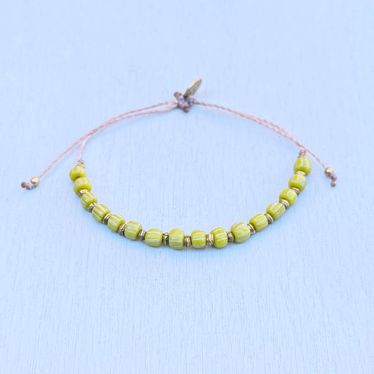 lemon drop bracelet