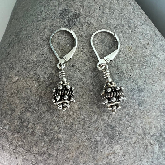nyc silver earrings