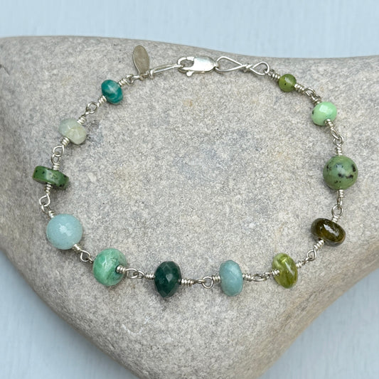spring green bracelet