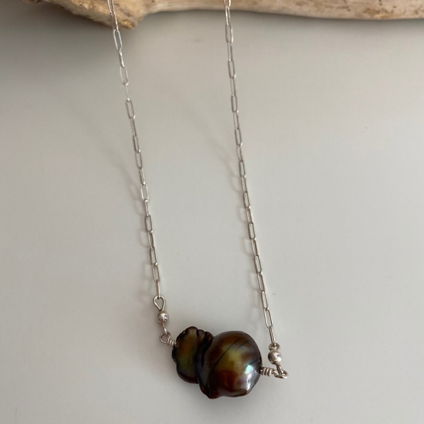 baroque center piece necklace