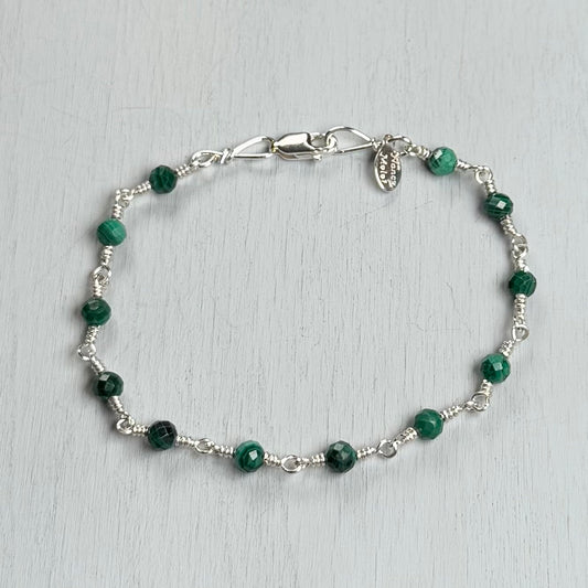 malachite delight bracelet