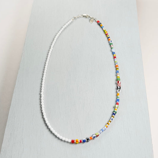 half happy necklace