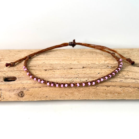 little itty bitty pink bracelet
