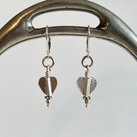 i heart you earrings