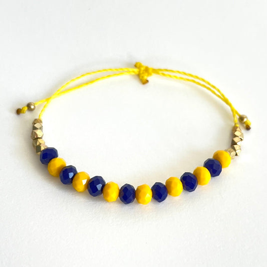 go blue bracelet