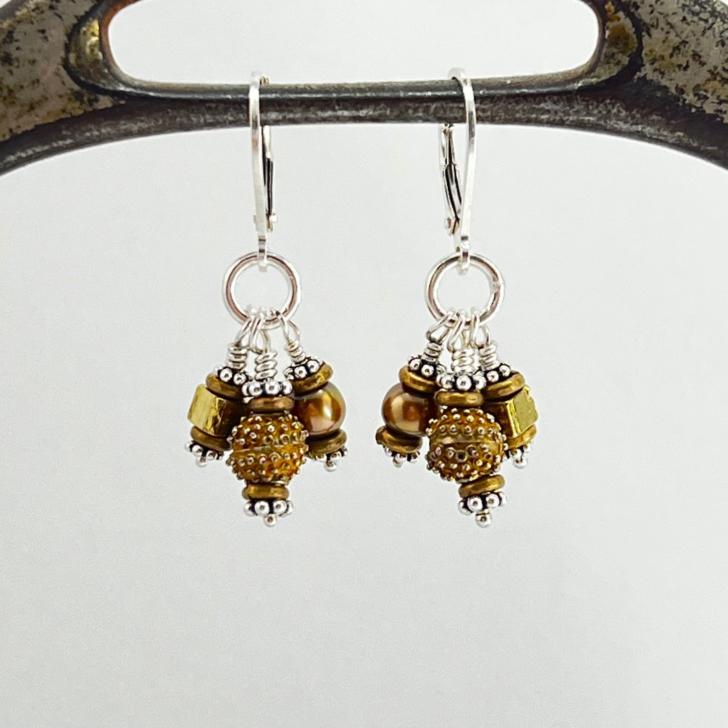 biehn trio earrings