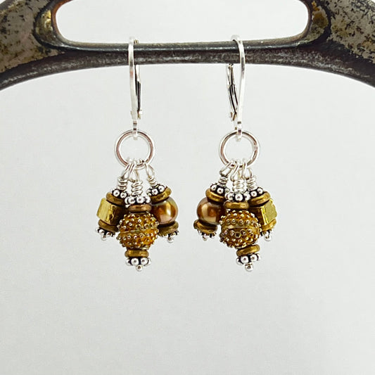 biehn trio earrings