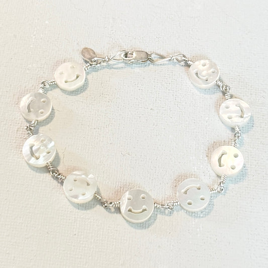 smiley happy people bracelet