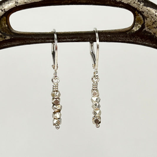 silver hexagon stack