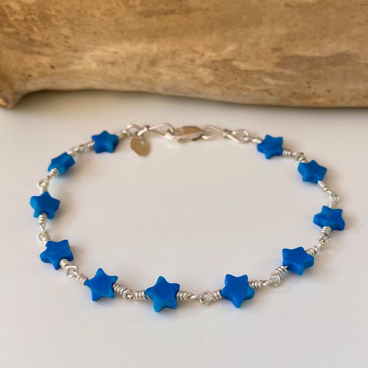 blue stars bracelet