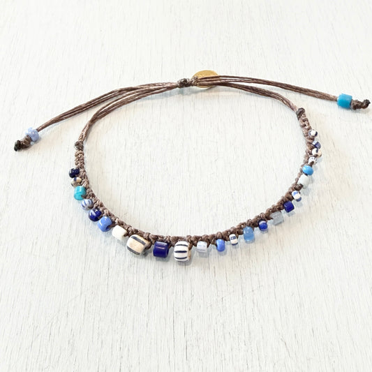 i'm a blue girl bracelet