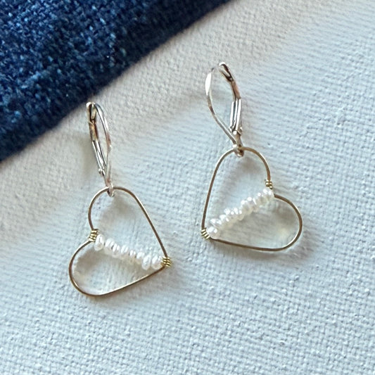 cross my heart earrings