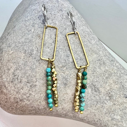 standing on our own earrings