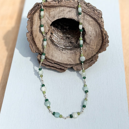 green goddess necklace