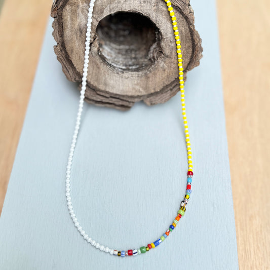 partially happy necklace